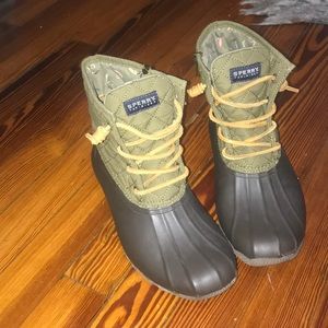 Sperry Topsider Duck Boots WORN ONCE